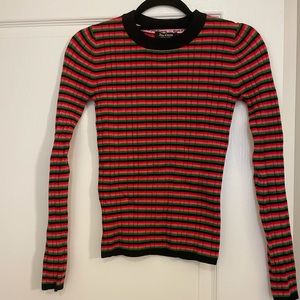 Juicy Couture Black Label Striped Sweater